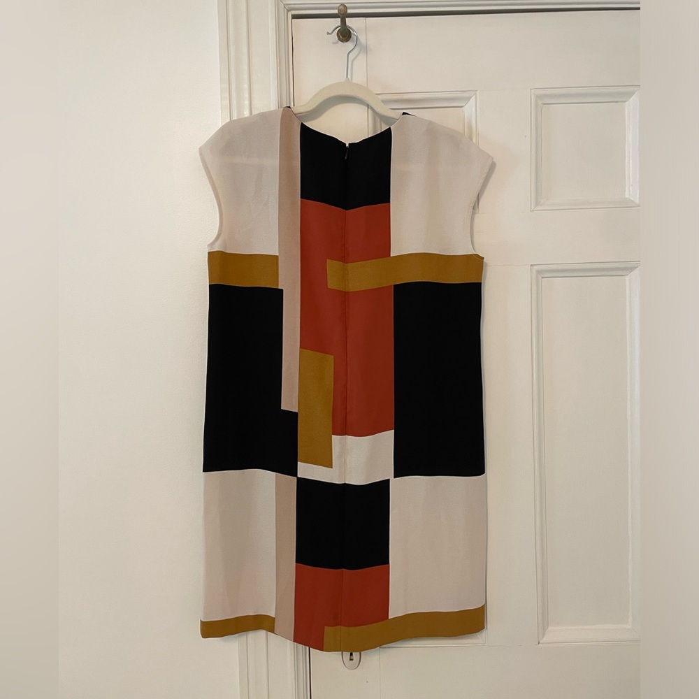 Color Block Mondrian Inspired Mod Mini Shift - image 2